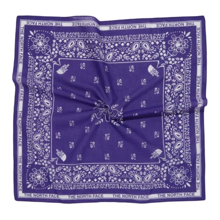 Повязка на голову хлопковая оригинального дизайна THE NORTH FACE, Purple — фото 3