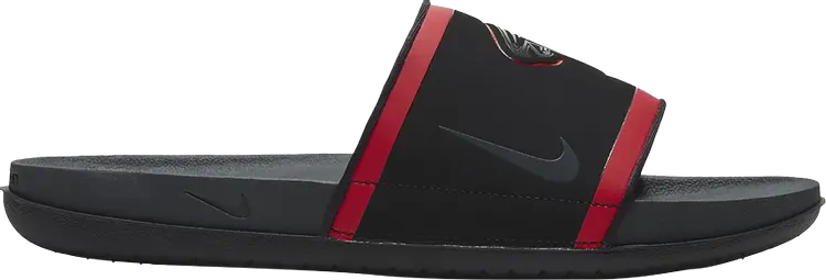 Сандалии Nike NFL x OffCourt Slide 'Atlanta Falcons', черный — фото 2