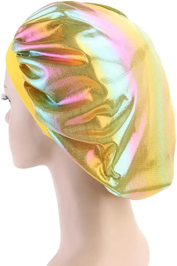 Шапочка для душа UUYYEO, Polyester, Yellow — фото 2