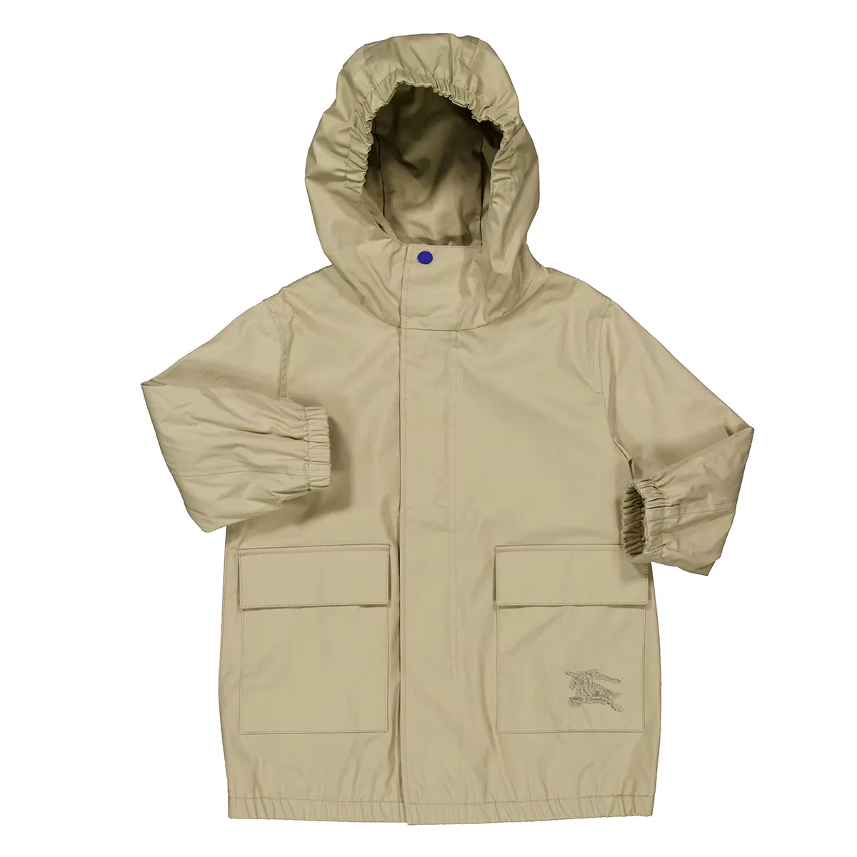 Детское пальто-парка из габардина с капюшоном Kids Gabardine Lightweight Hooded Parka Burberry, Hunter