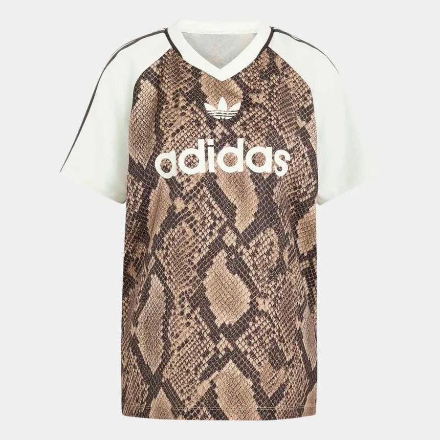 Женская футболка с длинным рукавом Stn Jrsy adidas, Бежевый