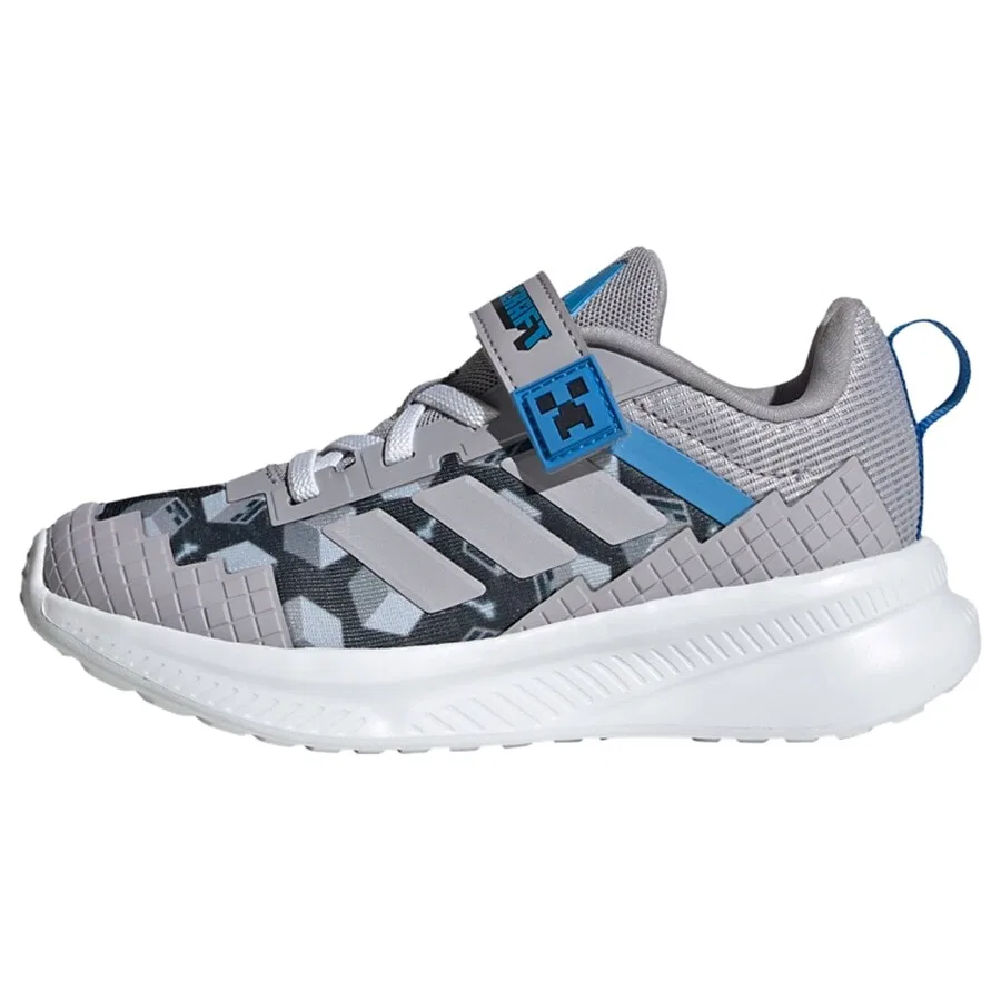 Спортивные кроссовки ADIDAS SPORTSWEAR 'Minecraft Fortrun 4.0' серого цвета