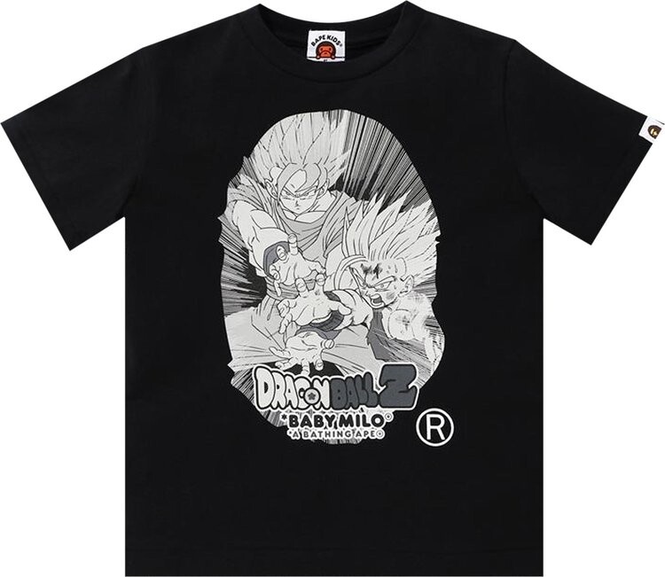 

Футболка BAPE x Dragon Ball Z Big Ape Head Tee 'Black', черный