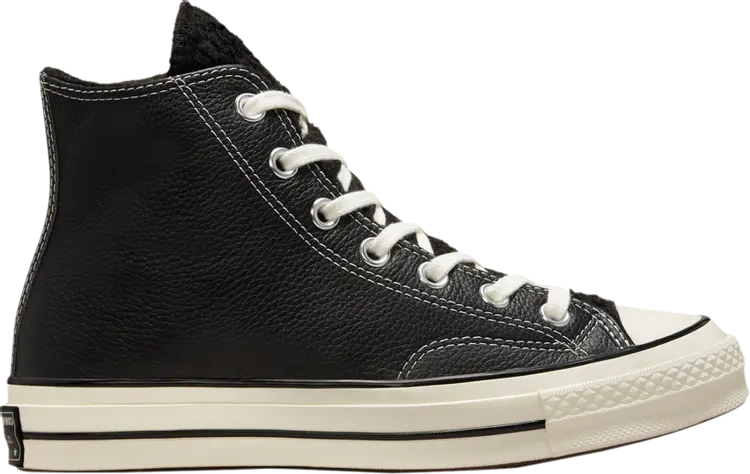 

Кроссовки Converse Chuck 70 High Cozy Utility - Black, черный