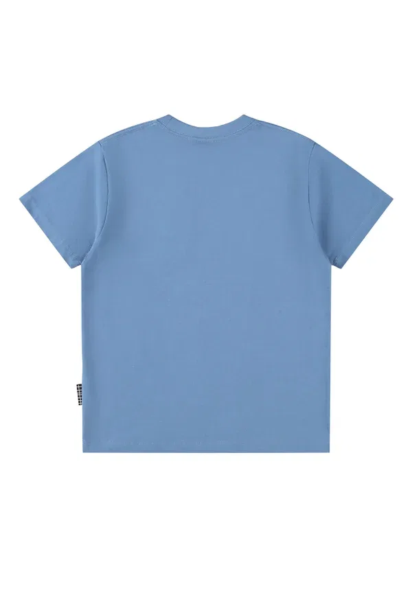 Футболка с принтом Riley short sleeves Molo, Twilight Blue, синий — фото 2