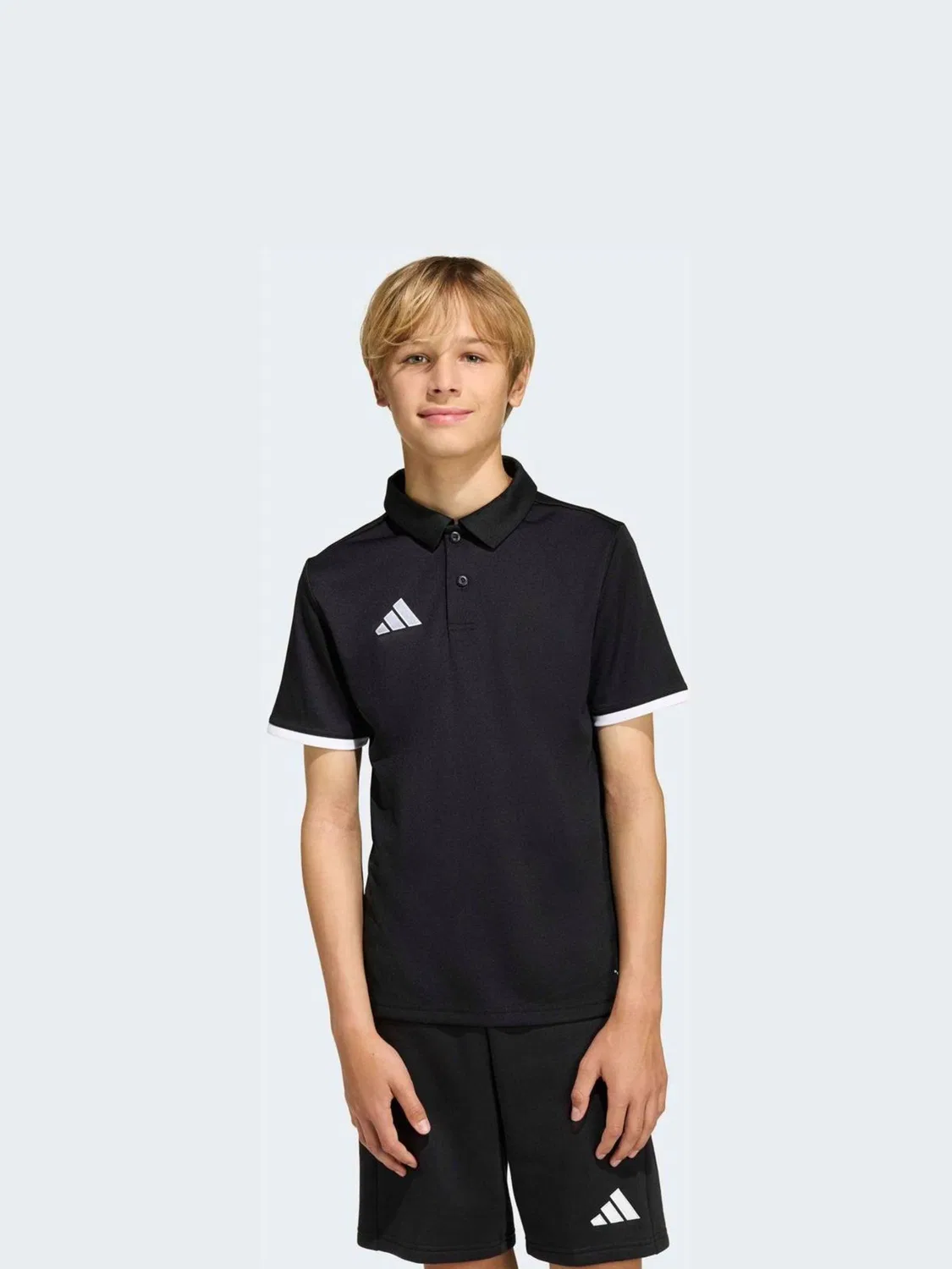Поло Entrada26 Kids adidas, черный