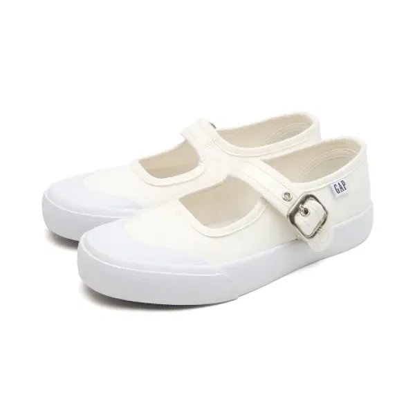 Туфли Мэри Джейн, белые, Gap Kids