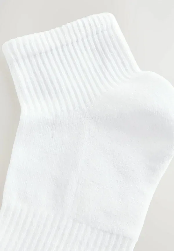 Носки спортивные, 12 пар, Cushioned sports trainer socks, Next, White, белый — фото 3