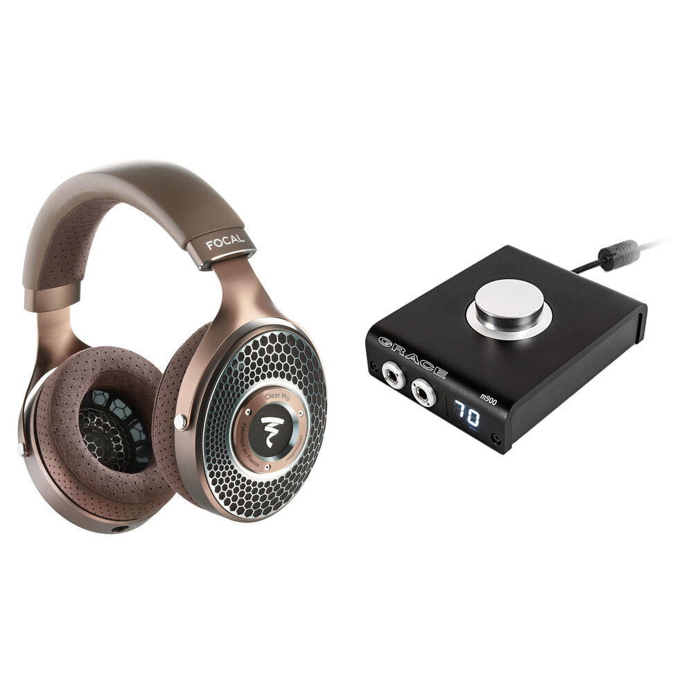 

Профессиональные наушники Focal Clear MG Open-Back Headphones Kit with Grace m900