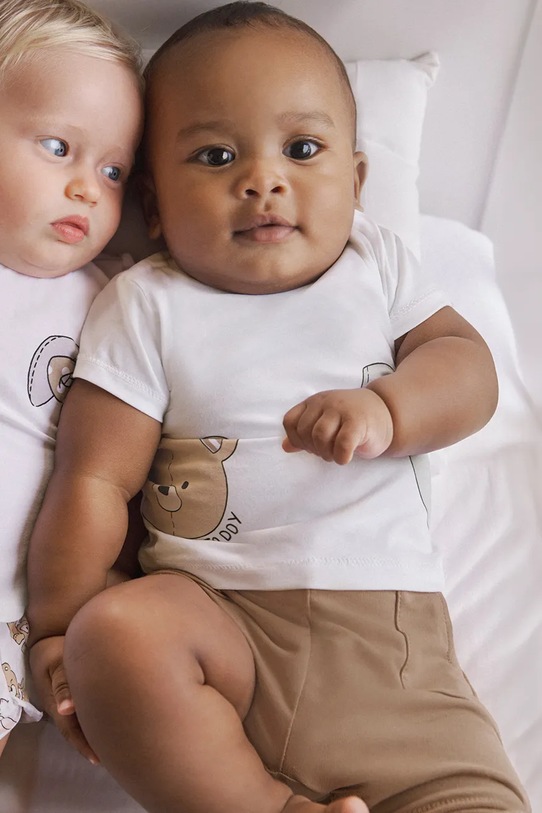 

Хлопковый комплект для малышей Mayoral Newborn, коричневый
