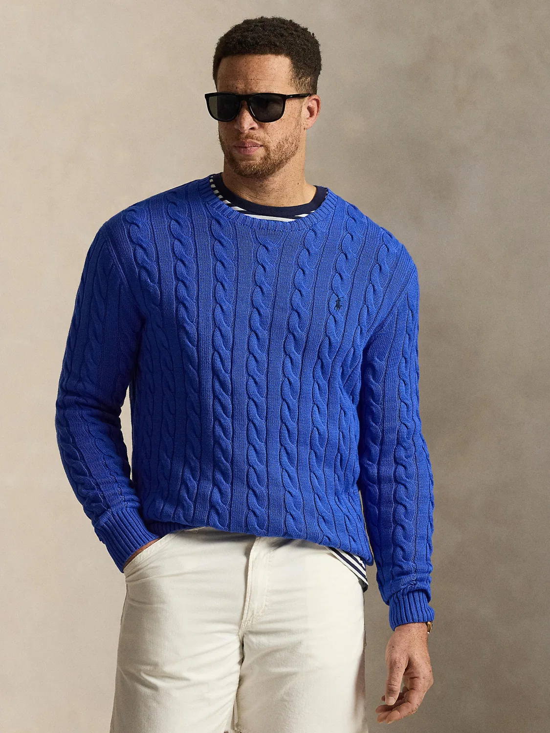 Свитер 'DRIVER' Polo Ralph Lauren Big & Tall, Blue — фото 3