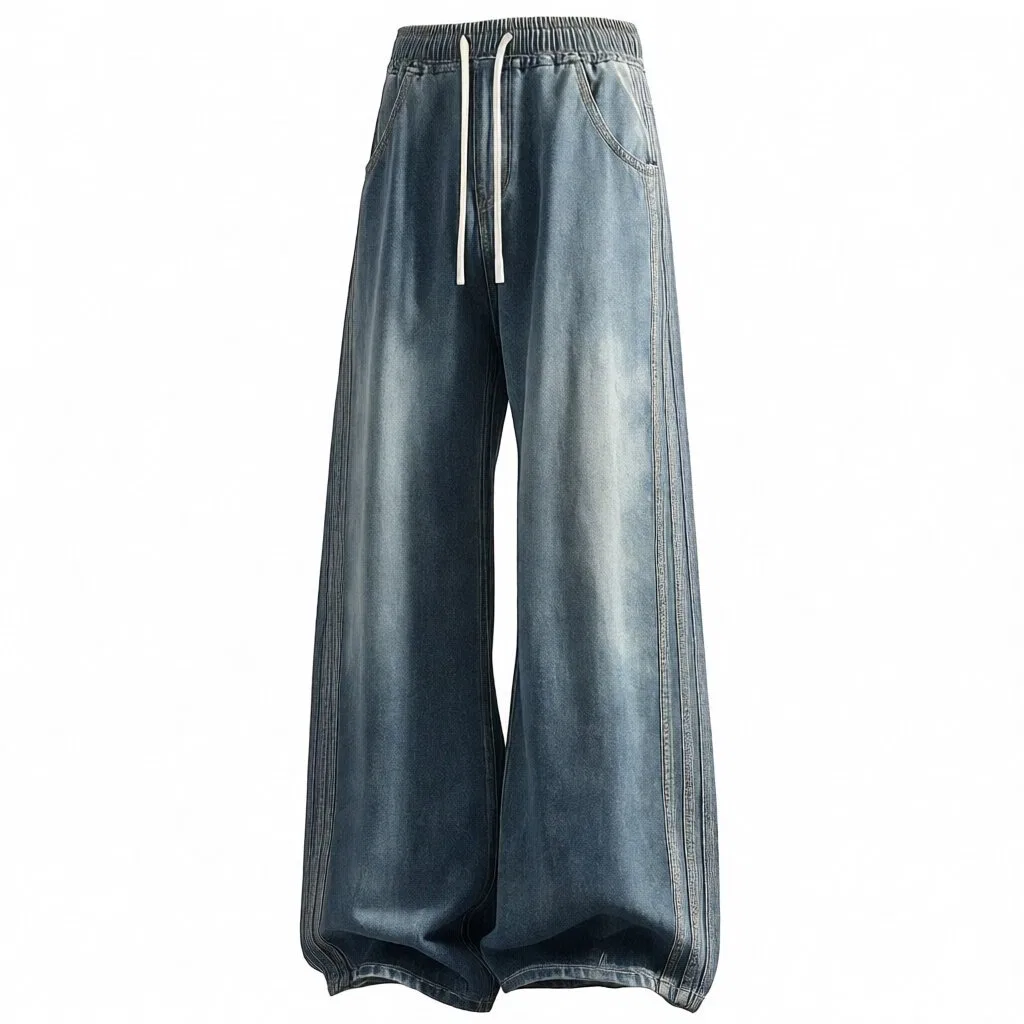 Детские джинсы прямого кроя из тонкого денима Jeep, Blue Denim