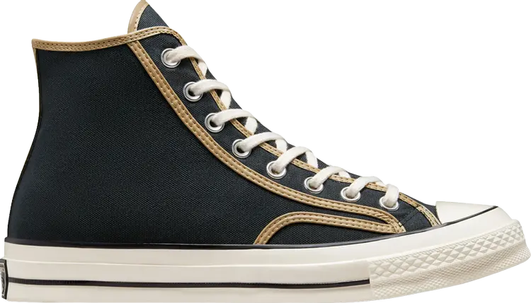 

Кроссовки Converse Chuck 70 High Workwear - Black Khaki, черный