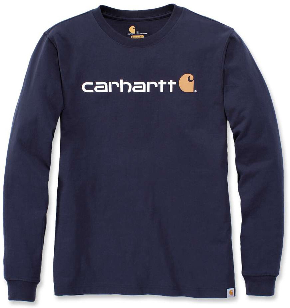 

Свитшот Carhartt EMEA Workwear Signature Graphic Core Logo, синий