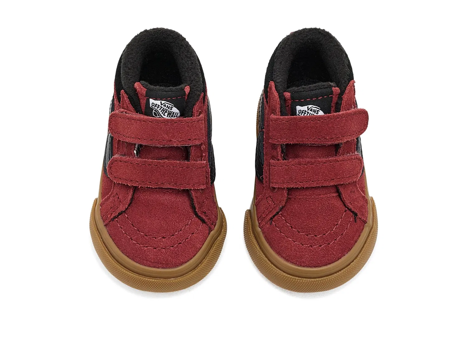 Кроссовки SK8-Mid Reissue V Insulated (для младенцев и малышей) Vans Kids, Gum Bordeaux — фото 3