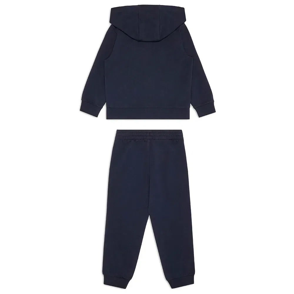 Детский спортивный костюм с капюшоном EA7 EMPORIO ARMANI, Blue — фото 2