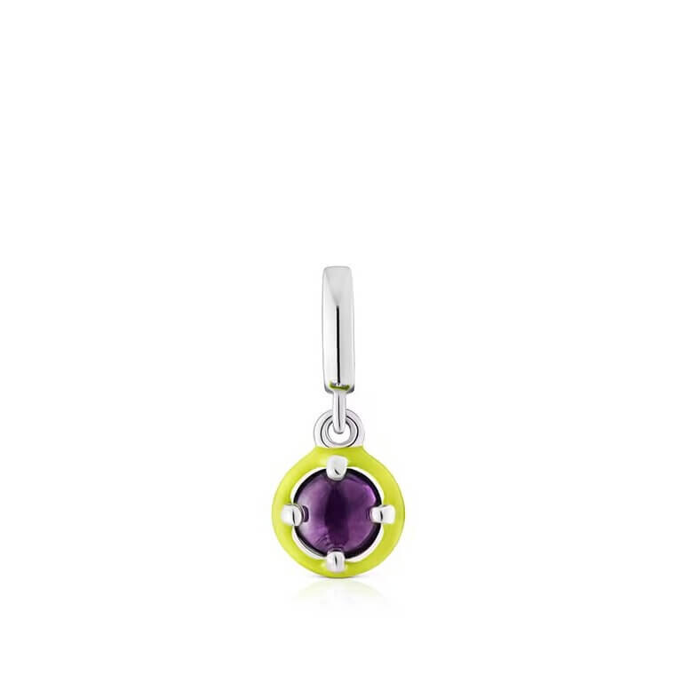 

Подвеска Tous Vibrant Colors, серебро/аметист/эмаль