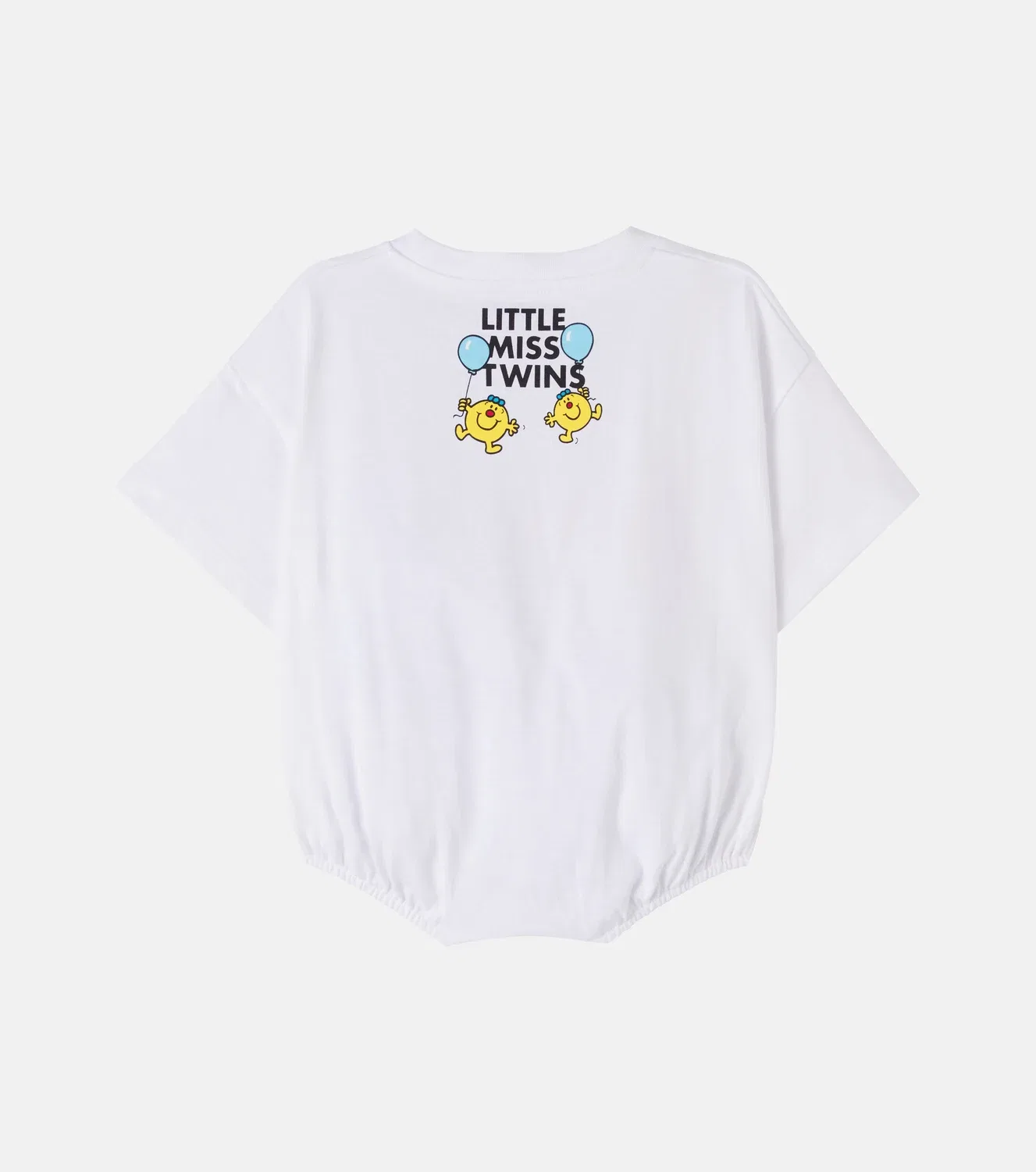 Комплект из хлопкового трикотажа для малышей Kids x Mr. Men Little Miss Gucci Kids, белый — фото 3