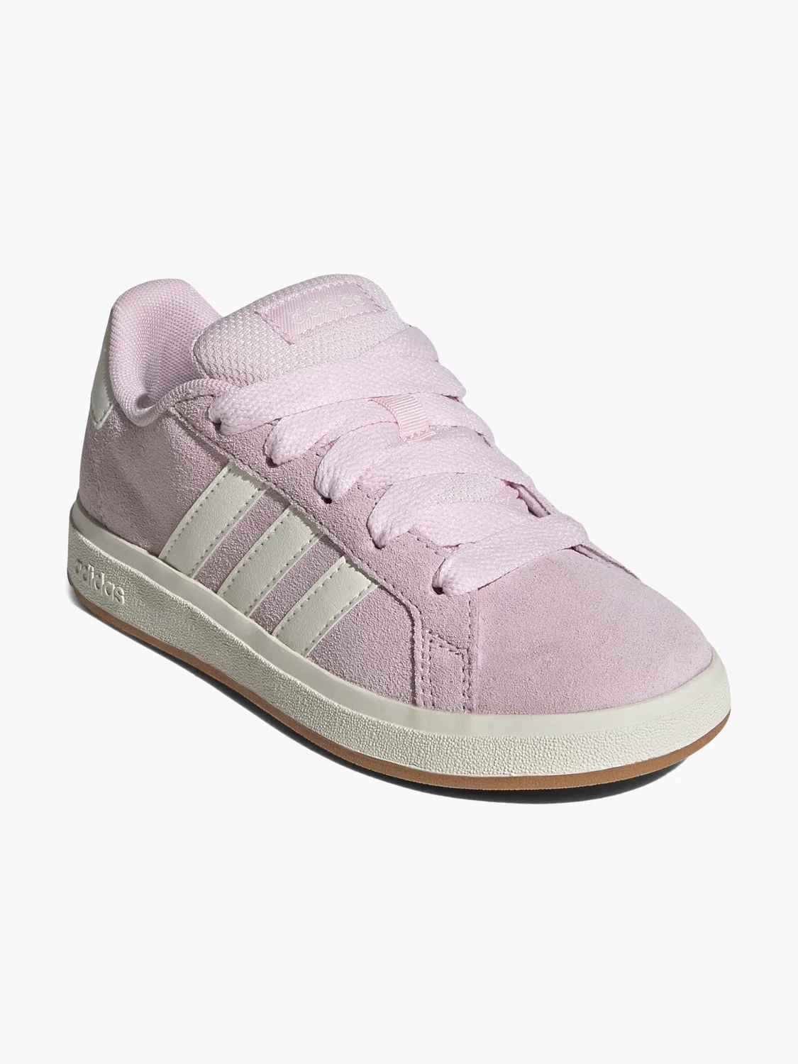 Детские кроссовки Grand Court 00S K Adidas, цвет Rose Gold — фото 2
