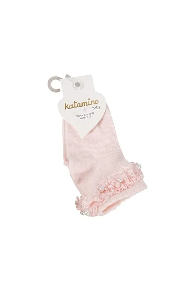Детские носки для новорожденных хлопковые Katamino, Pink