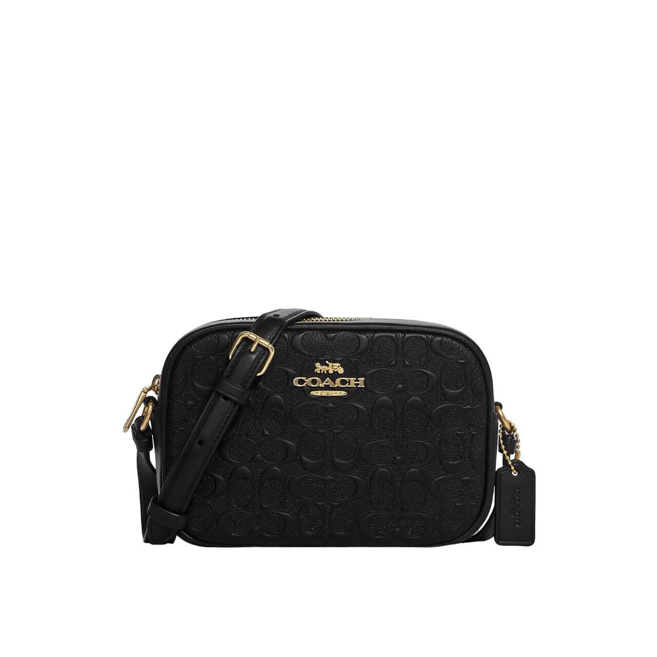 

Мини-сумка Coach Outlet Jamie, золотой/черный