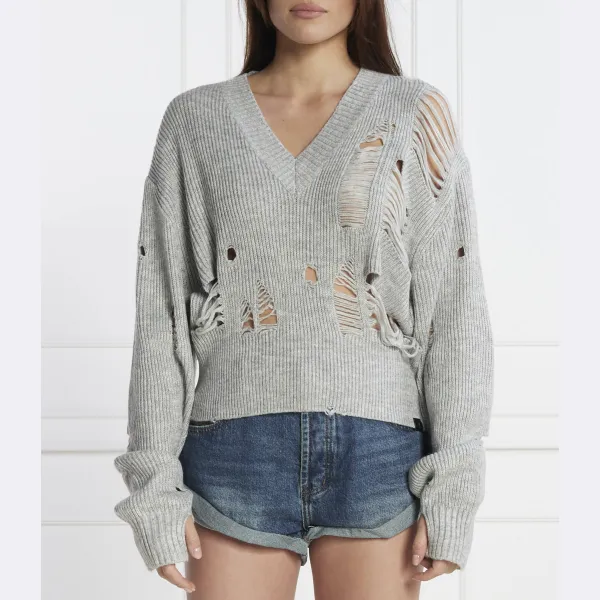 

Свитер обычного кроя One Teaspoon, серый