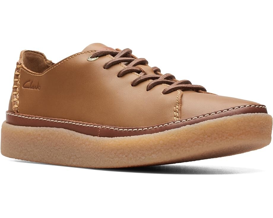 

Кроссовки Clarks Oakpark Low, цвет Tan Leather, Бежевый, Кроссовки Clarks Oakpark Low, цвет Tan Leather