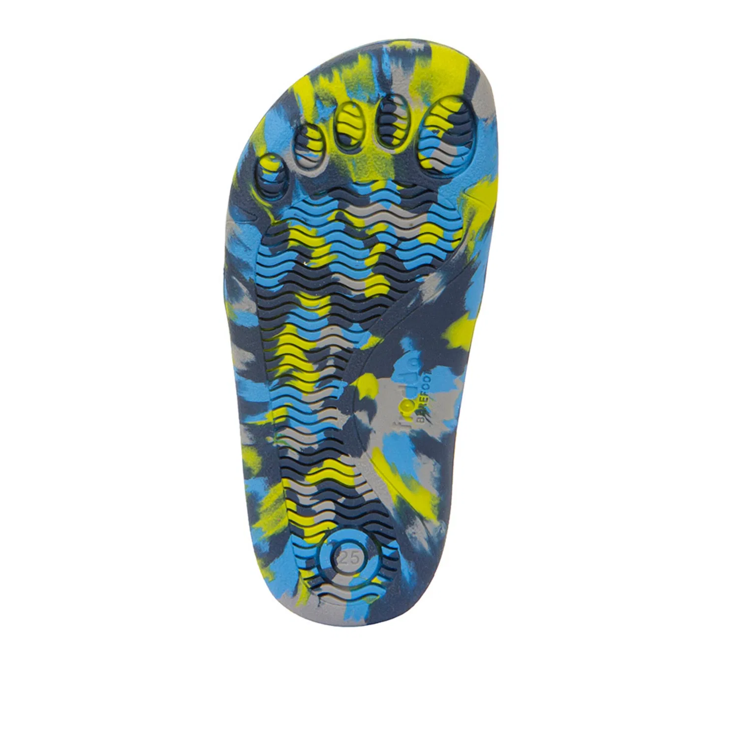 Детские ботинки для ходьбы босиком с TEX-мембраной FRODDO, Blue Multicolor — фото 4