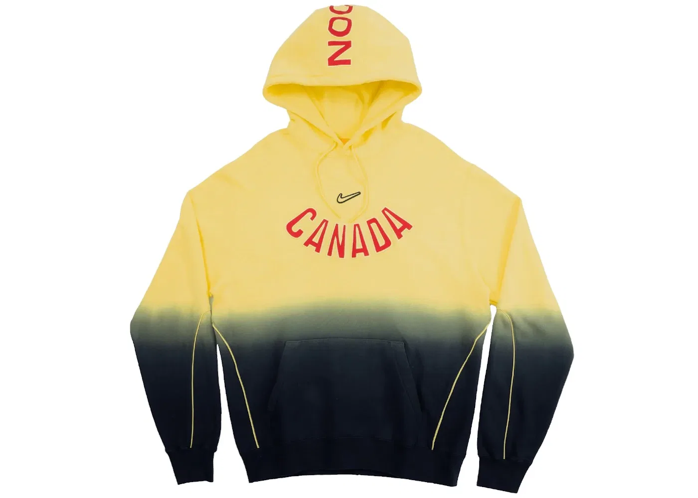 Мужская худи с принтом NOCTA Canada X2 World Cup 2026 Nike, Yellow