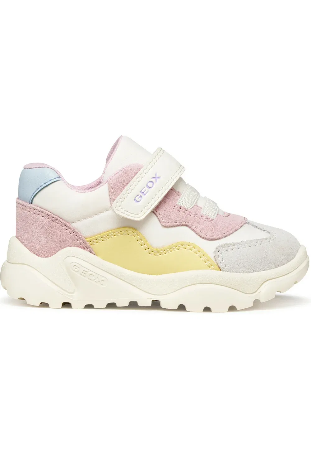 B ciufciuf girl - детские туфельки Geox, Off White Pink
