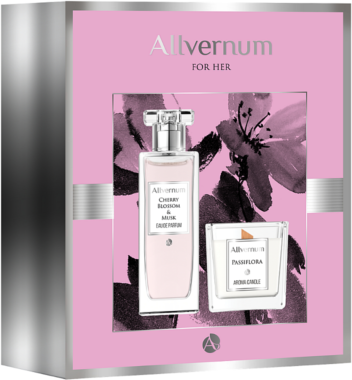

Парфюмерный набор Allvernum Cherry Blossom & Musk, 2 предмета