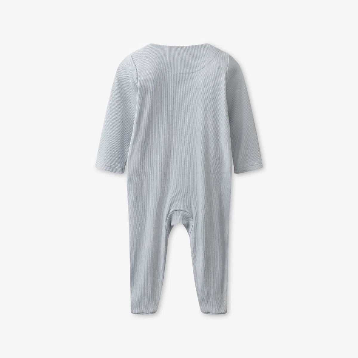 Хлопковый комбинезон для сна Sleep tight с вышивкой, размер 0-24 месяца The Little White Company, синий — фото 3