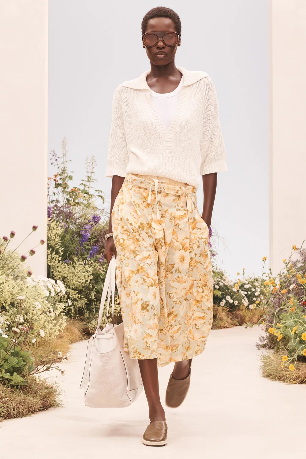 Пуловер VNCK ZARA, Light beige