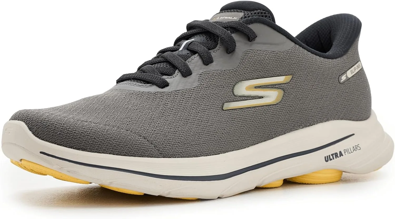 Мужские кроссовки Skechers Go Walk 8 Godfather, серо-коричневый