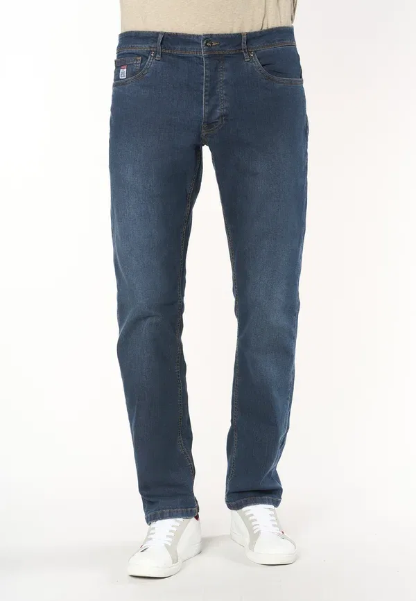 Джинсы хлопковые Straight leg U.S. Polo Assn., blu, синий