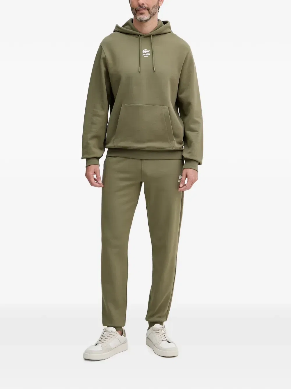 Спортивные брюки Lacoste с логотипом, зеленый — фото 2