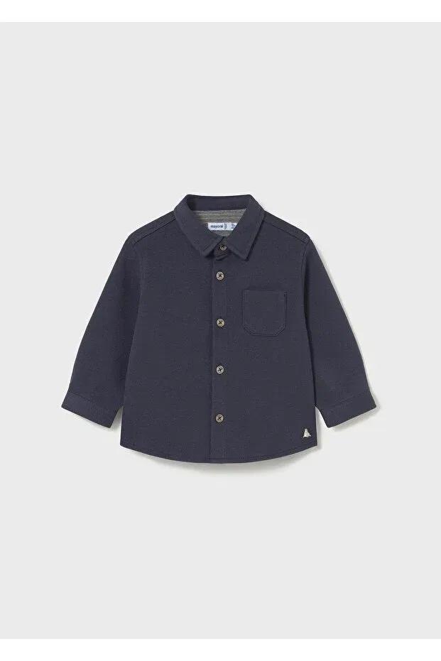 Детская рубашка для мальчиков с длинным рукавом Mayoral, Navy Blue