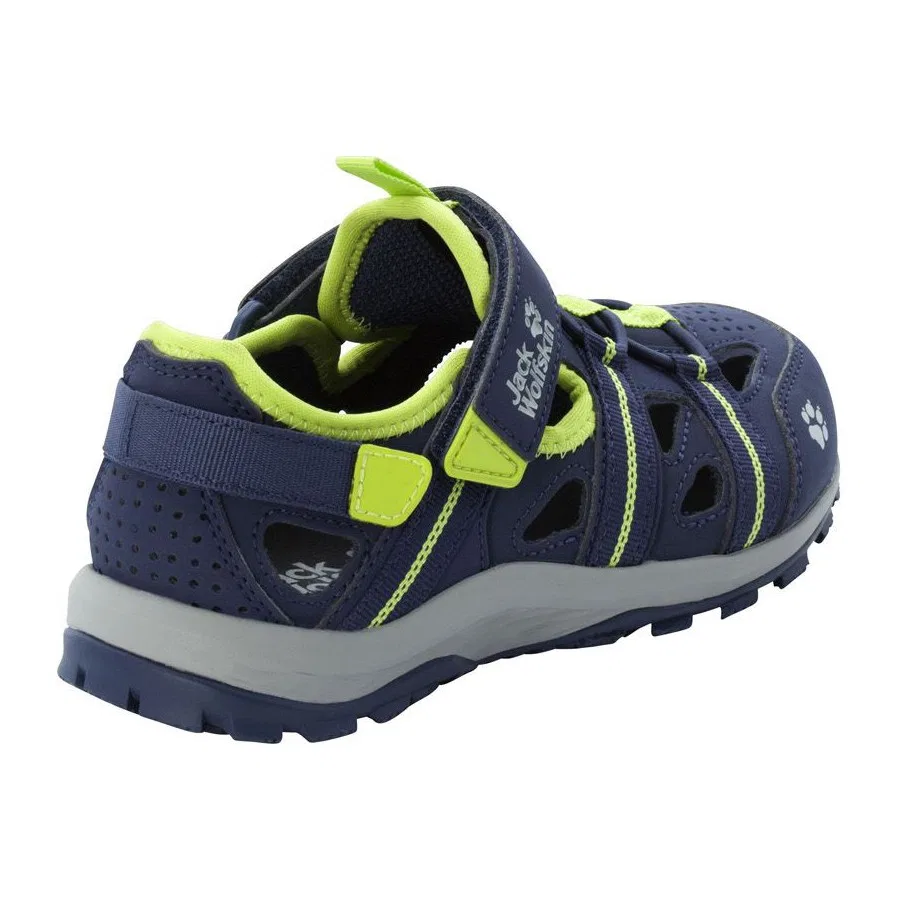 Детские водные туфли Sun Climber Jack Wolfskin, Бордовый — фото 3