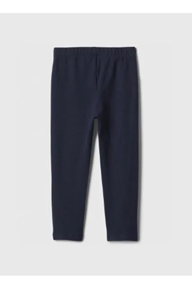 Детские леггинсы для девочек хлопковые Gap Kids, Navy Blue — фото 3