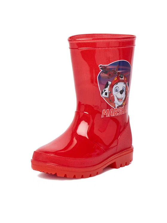 Резиновые сапоги Paw Patrol, красный — фото 4