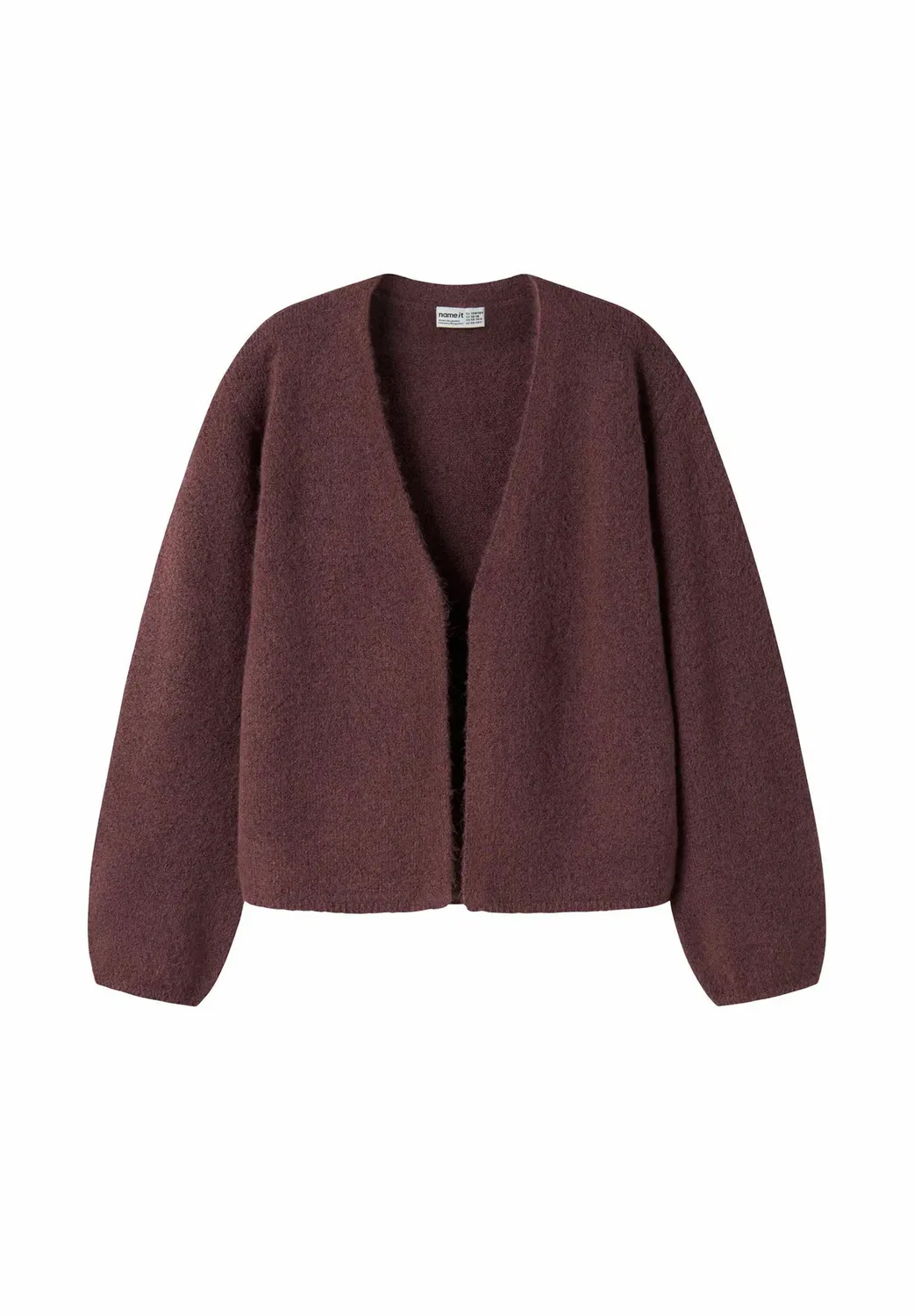 Nkfolina ls knit card noos - cardigan Name It, Wild Ginger