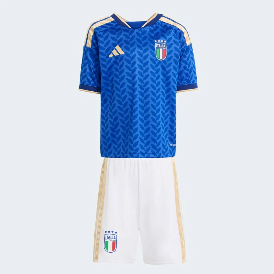 Спортивный костюм ADIDAS PERFORMANCE 'Italy 26 Home Kids' в сине-белом цвете