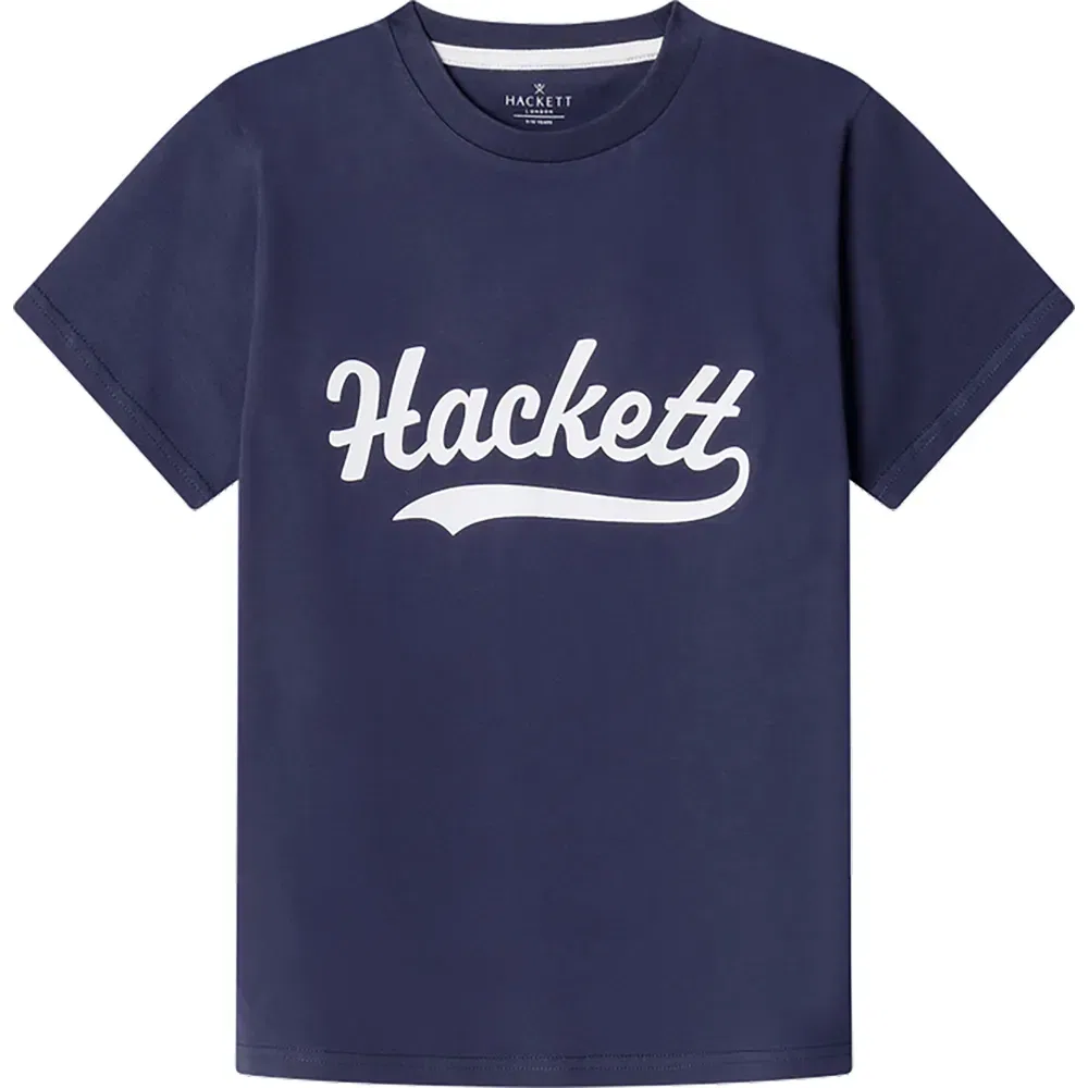 Футболка с коротким рукавом Logo Hackett, синий