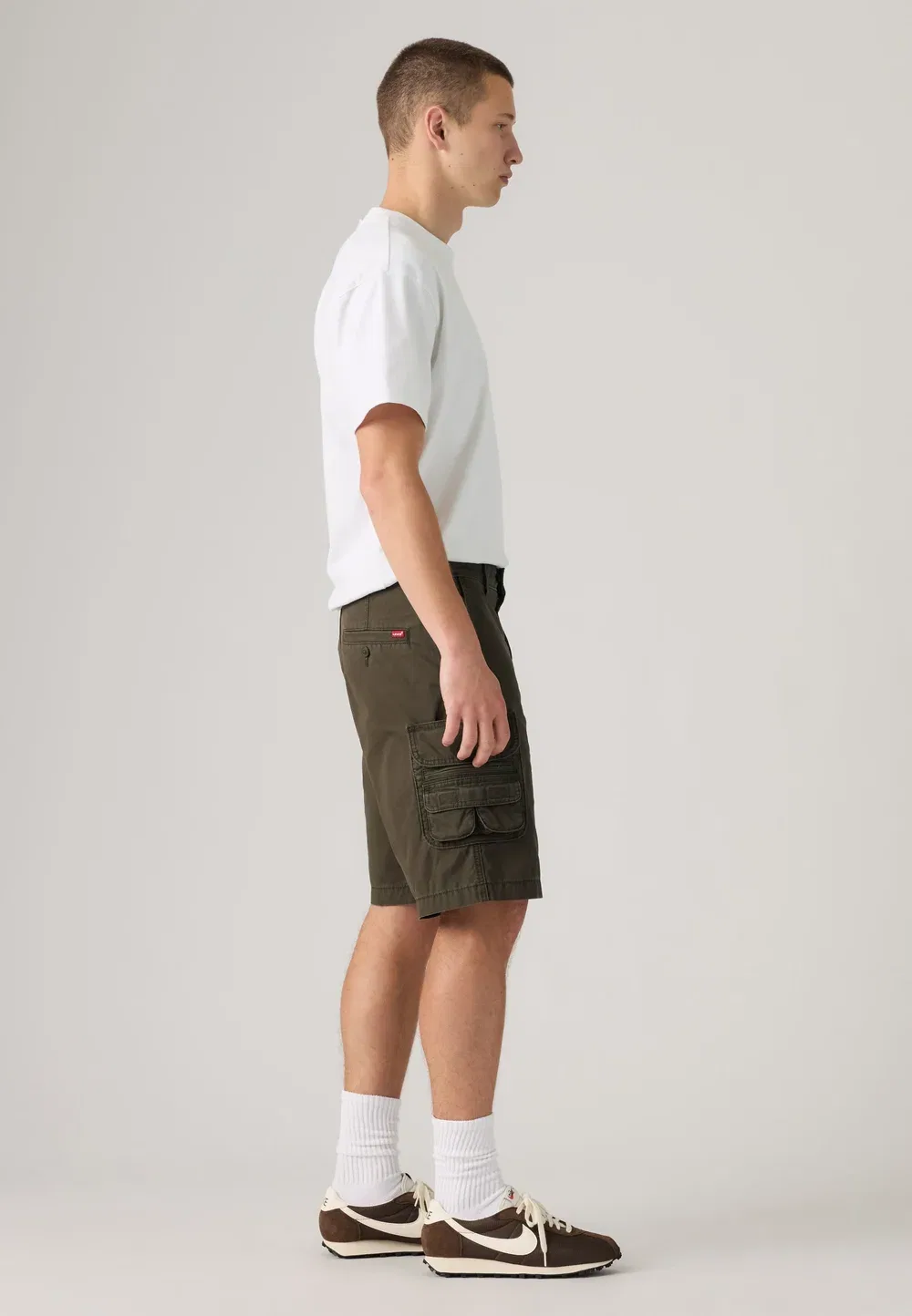 Рыболовные шорты-карго - шорты Levi'S, Komodo Green Lightweight Canvas — фото 4