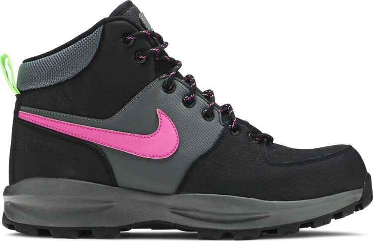 

Ботинки Nike Manoa Leather SE 'Black Active Fuschia', черный