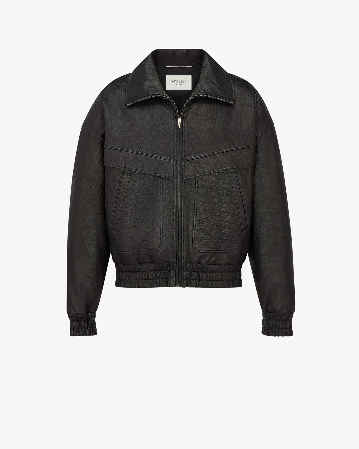 Куртка из пузырчатой овчины SAINT LAURENT, черный