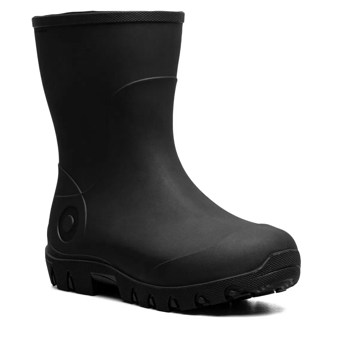 Ботинки демисезонные Bogs Essential Rain Mid Kids, Black — фото 3