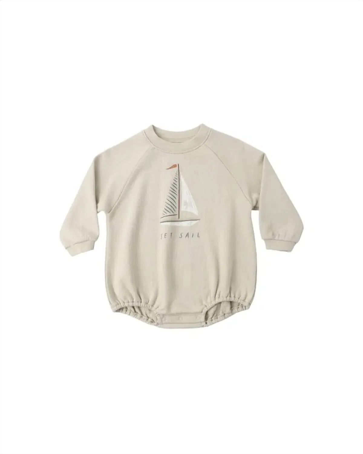 Детский боди-комбинезон для девочек с длинным рукавом с принтом Set Sail Rylee + Cru, Set Sail — фото 3