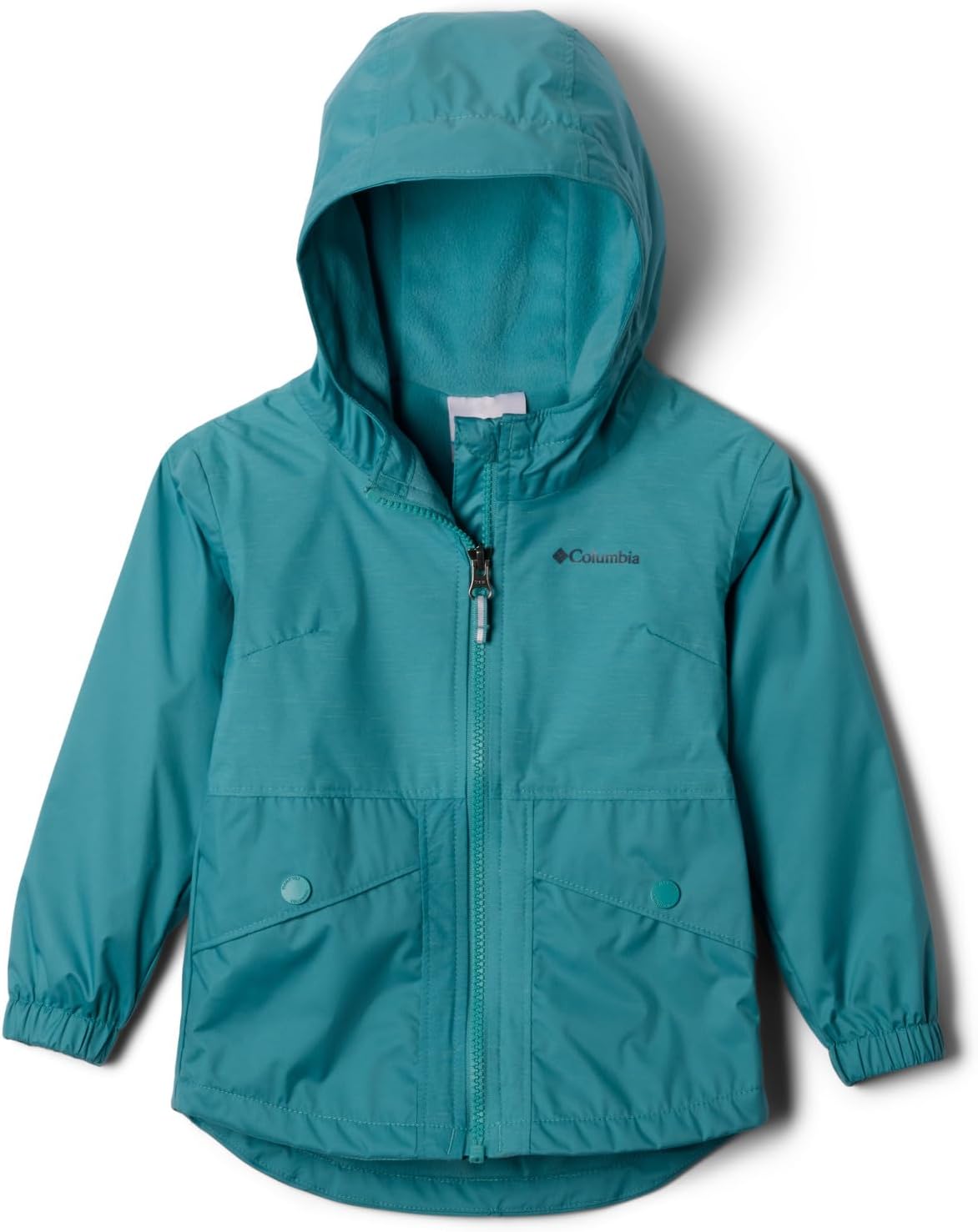 

Куртка Columbia Girls Rainy Trails II с флисовой подкладкой, Teal