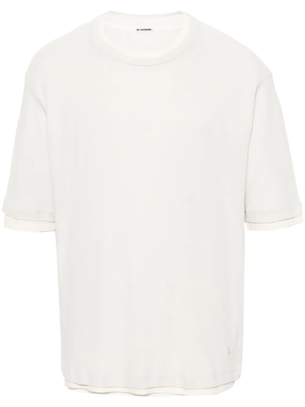 

Многослойная футболка JIL SANDER, белый